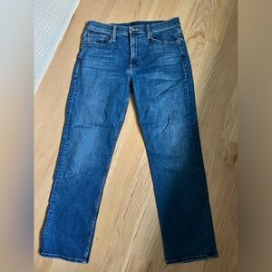 Mother Mid Rise Rider Ankle Jeans Size 30